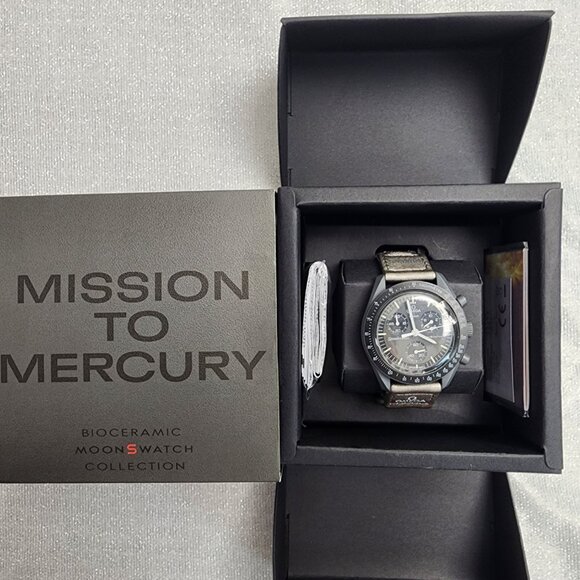 Swatch X Omega Bioceramic Moonswatch Mission To The MERCURY - Picture 5 of 8